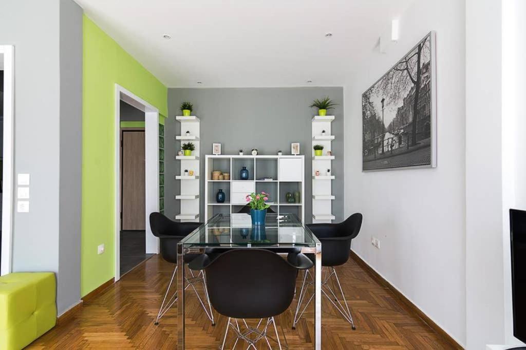 Sunlit 2Br Oasis In Metaxourghio 3Min From Metro Lejlighed Athen Eksteriør billede